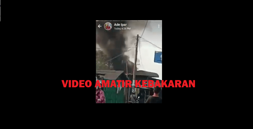 Video Amatir Kebakaran